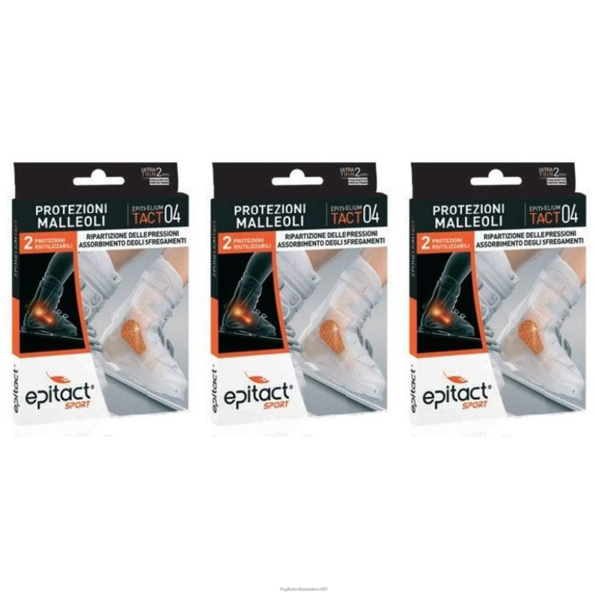 Acquista Online epitact sport protezione malleoli 2 pezzi 3x2 pz bendaggio/i e Cerca l'offerta più bassa