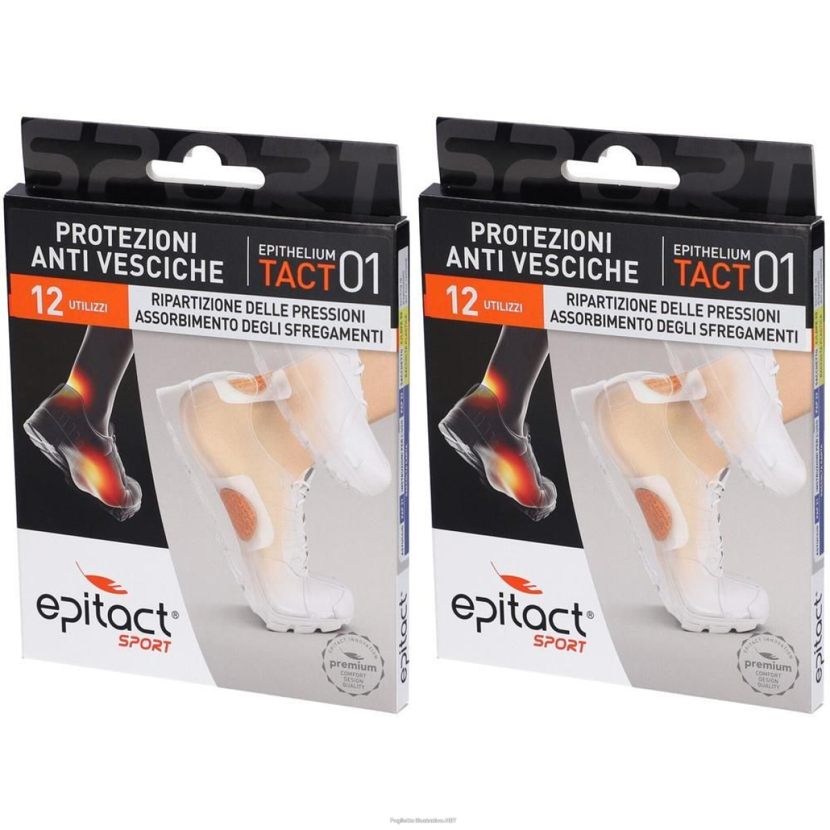 Acquista Online epitact sport protezione vesciche 4 pezzi 2x4 pz bendaggio/i e Cerca l'offerta più bassa