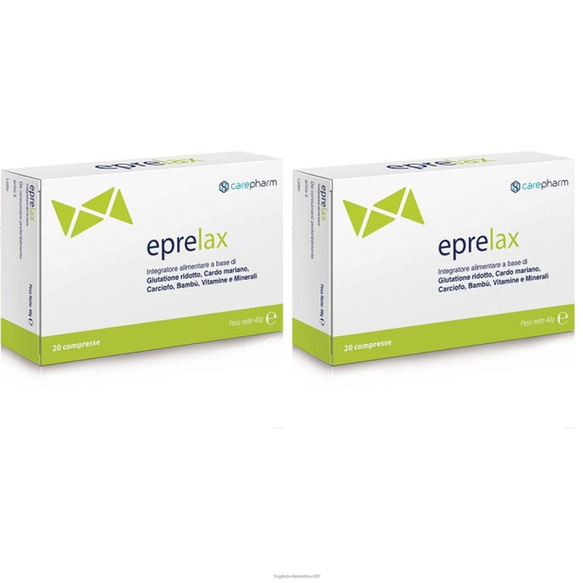 Acquista Online eprelax set da 2 2x40 g compresse e Cerca l'offerta più bassa