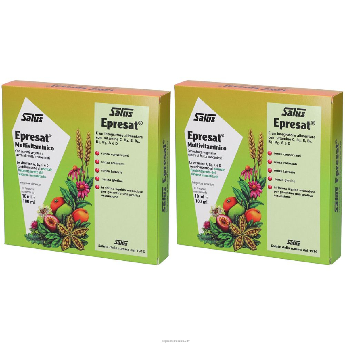 Acquista Online epresat multivitaminico set da 2 2x10x10 ml flaconcini bevibili e Cerca l'offerta più bassa