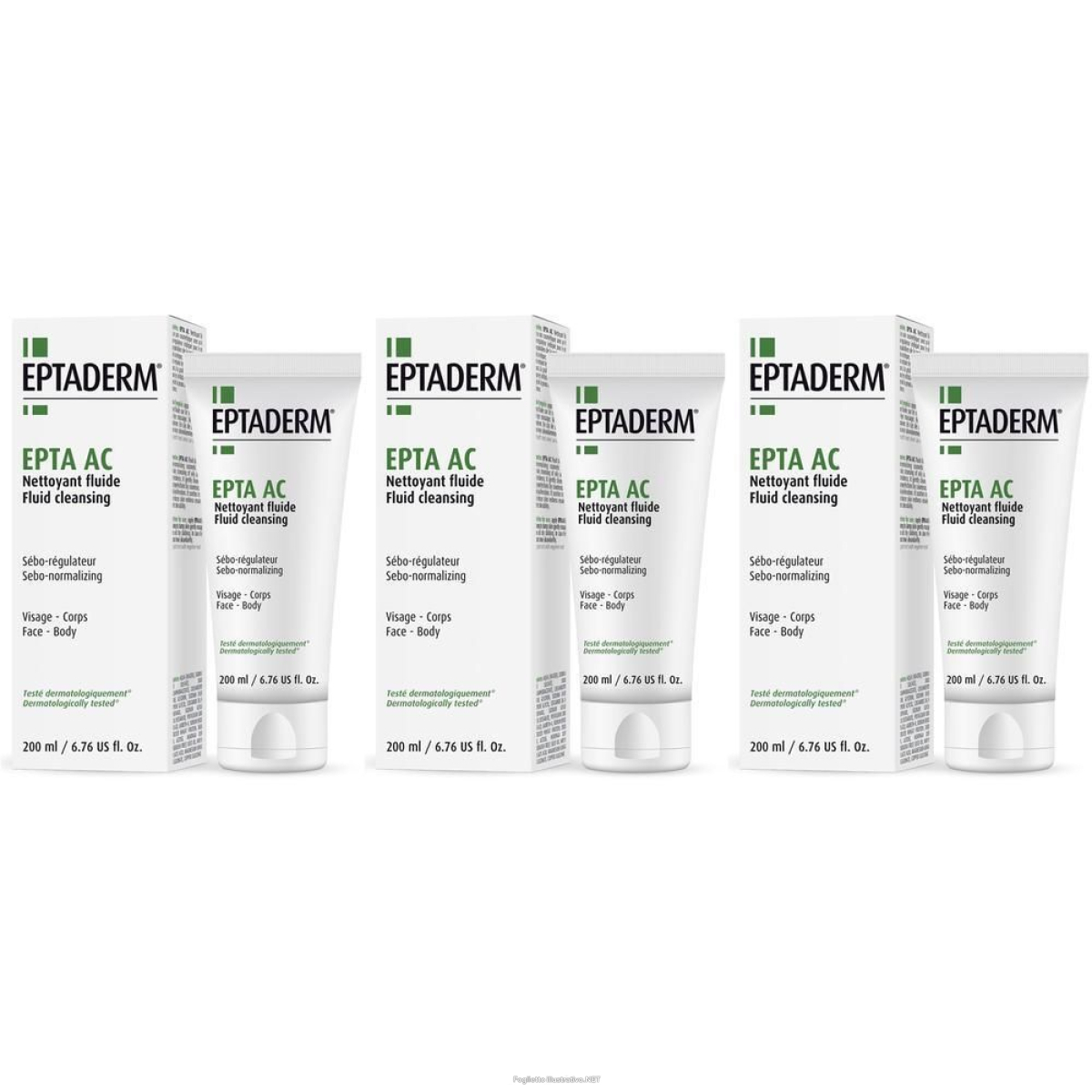 Acquista Online epta ac detergente fluido 200 ml 3x200 ml e Cerca l'offerta più bassa