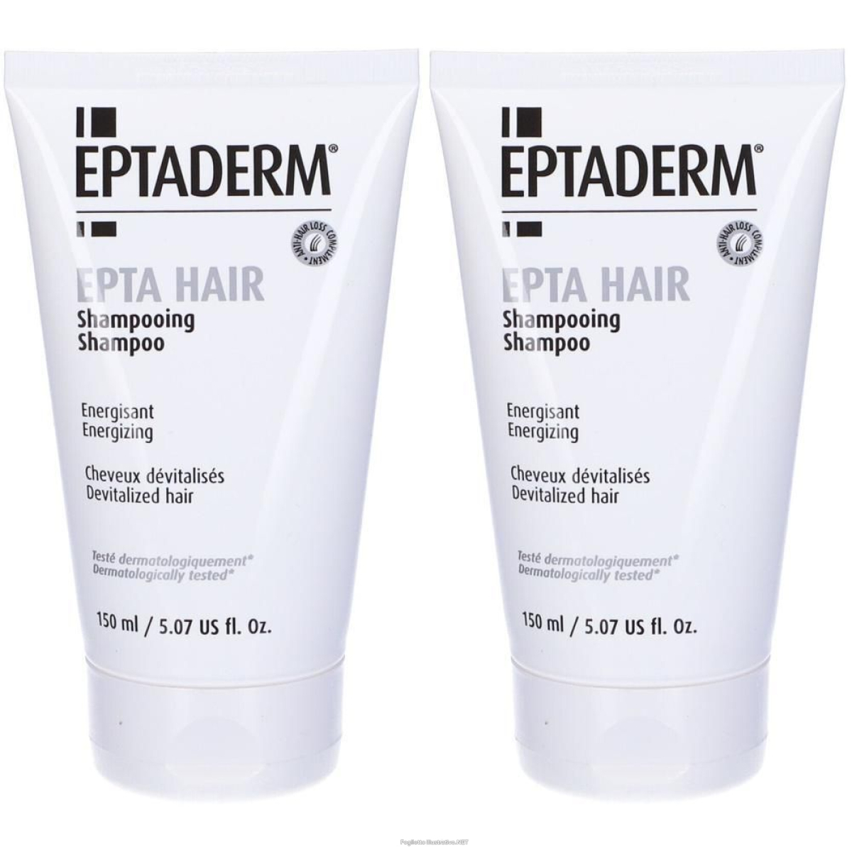 Acquista Online epta hair shampoo 150ml 2x150 ml e Cerca l'offerta più bassa