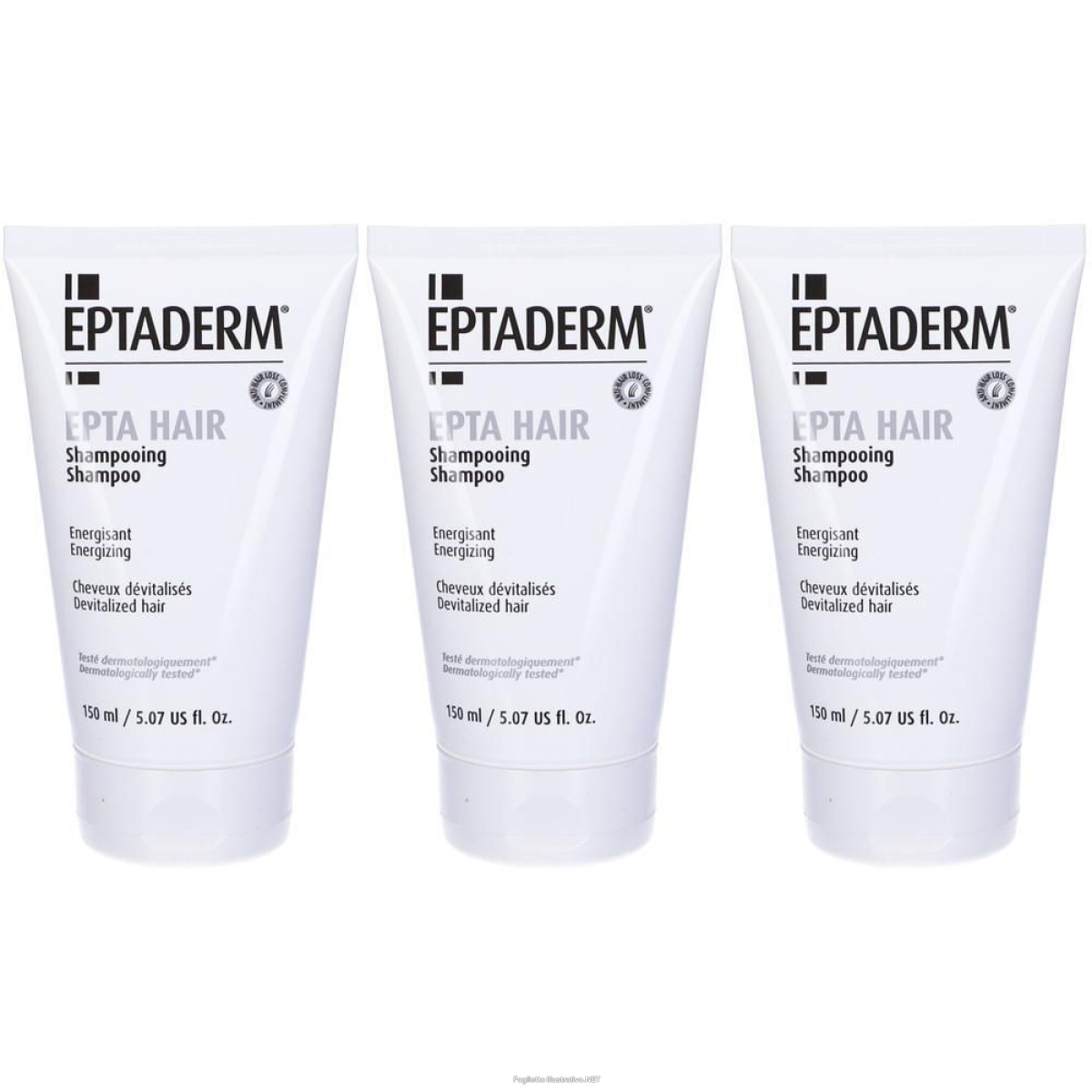 Acquista Online epta hair shampoo 150ml 3x150 ml e Cerca l'offerta più bassa
