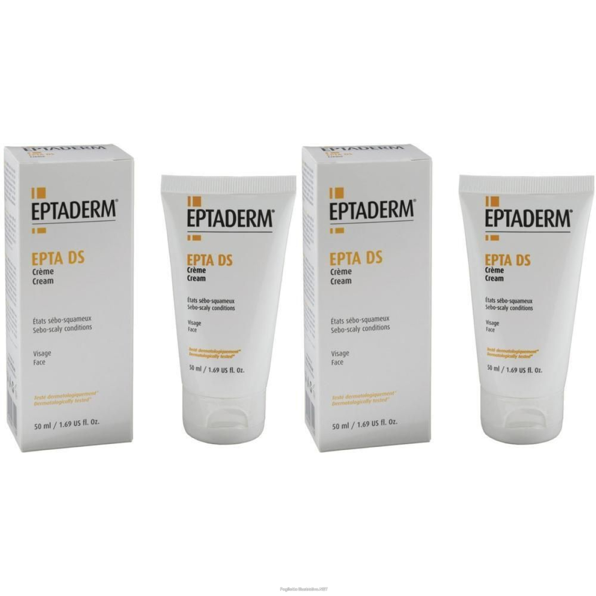 Acquista Online eptaderm epta ds crema 2x50 ml e Cerca l'offerta più bassa