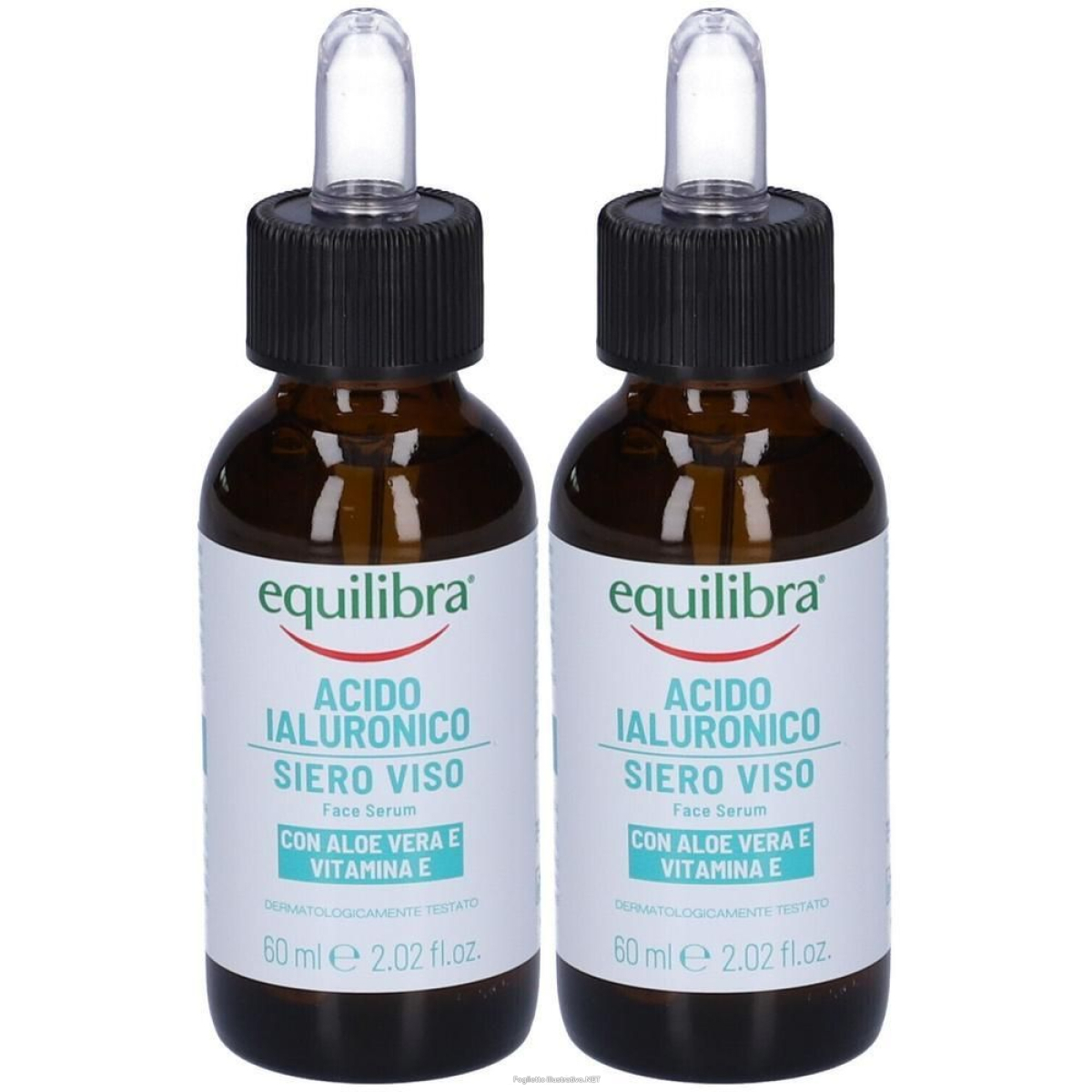 Acquista Online equilibra acido ialuronico siero viso 2x60 ml e Cerca l'offerta più bassa