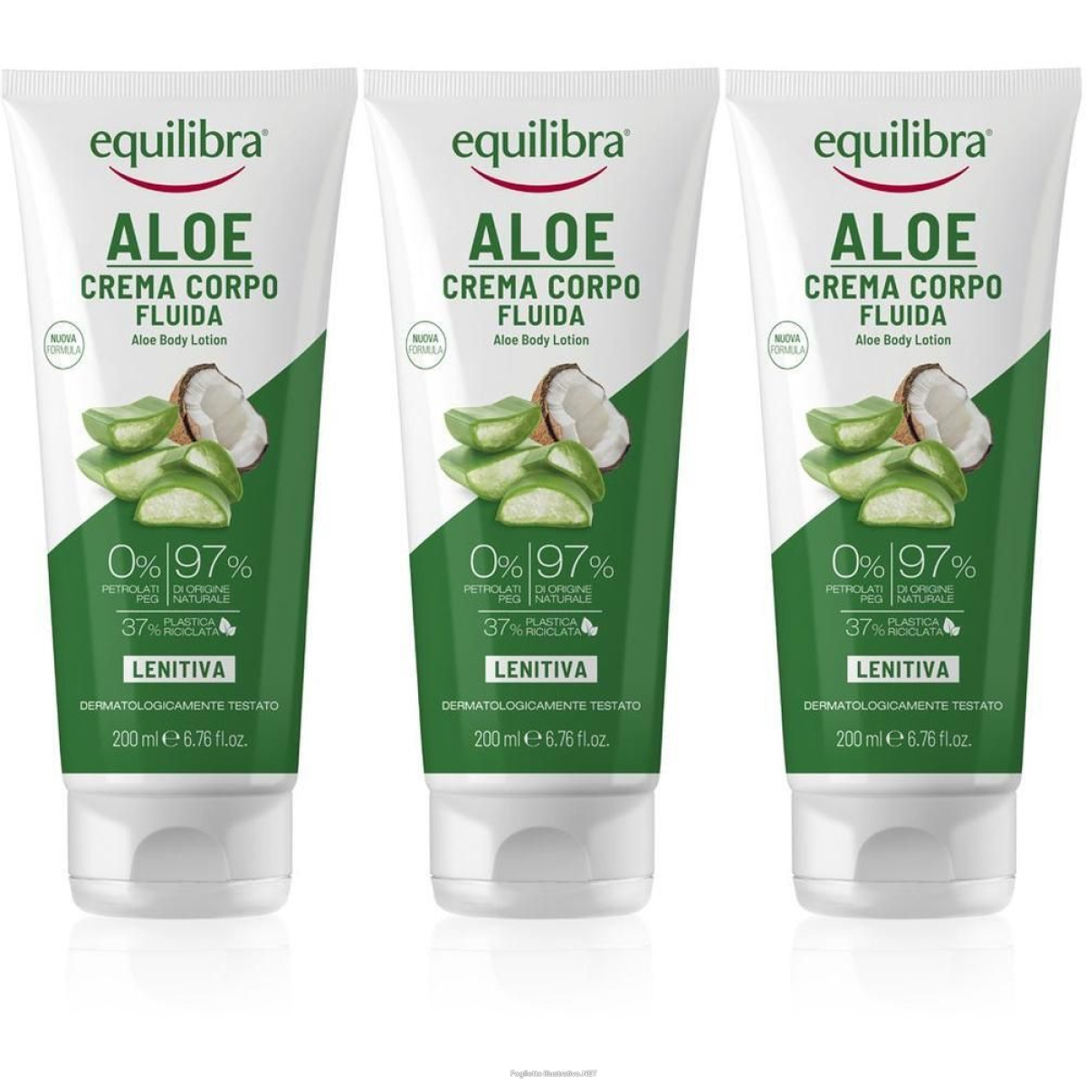 Acquista Online equilibra® aleo creama corpo fluida 3x200 ml crema e Cerca l'offerta più bassa