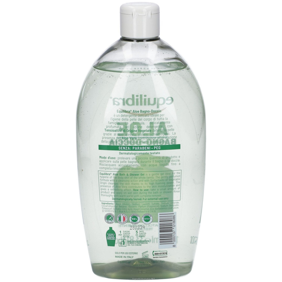 Acquista Online equilibra® aloe bagno-doccia 1000 ml gel doccia e Cerca l'offerta più bassa