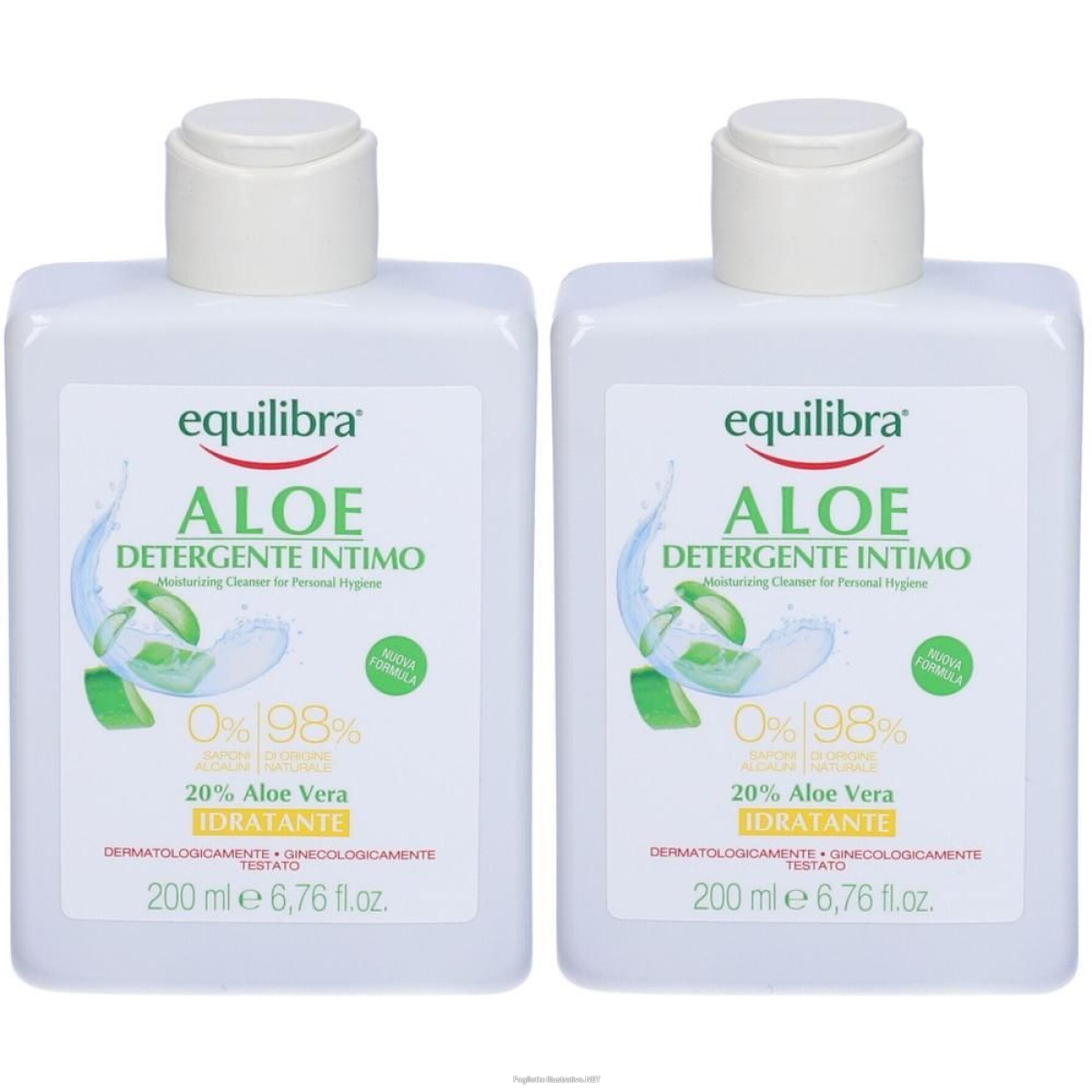 Acquista Online equilibra®aloe detergente intimo 2x200 ml e Cerca l'offerta più bassa