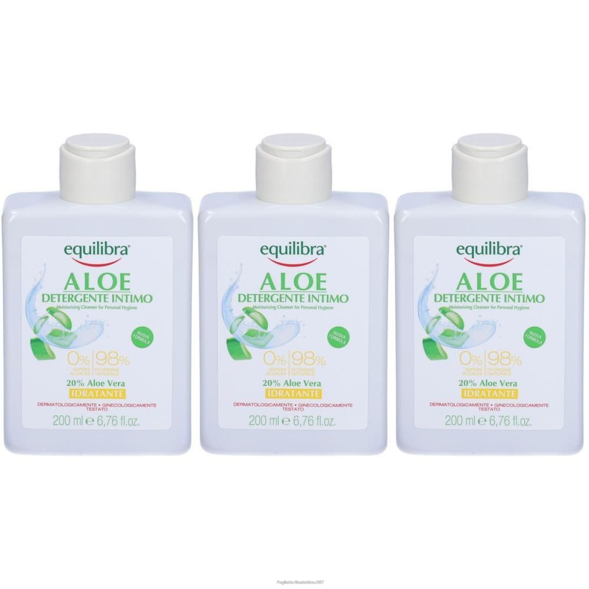 Acquista Online equilibra®aloe detergente intimo 3x200 ml e Cerca l'offerta più bassa