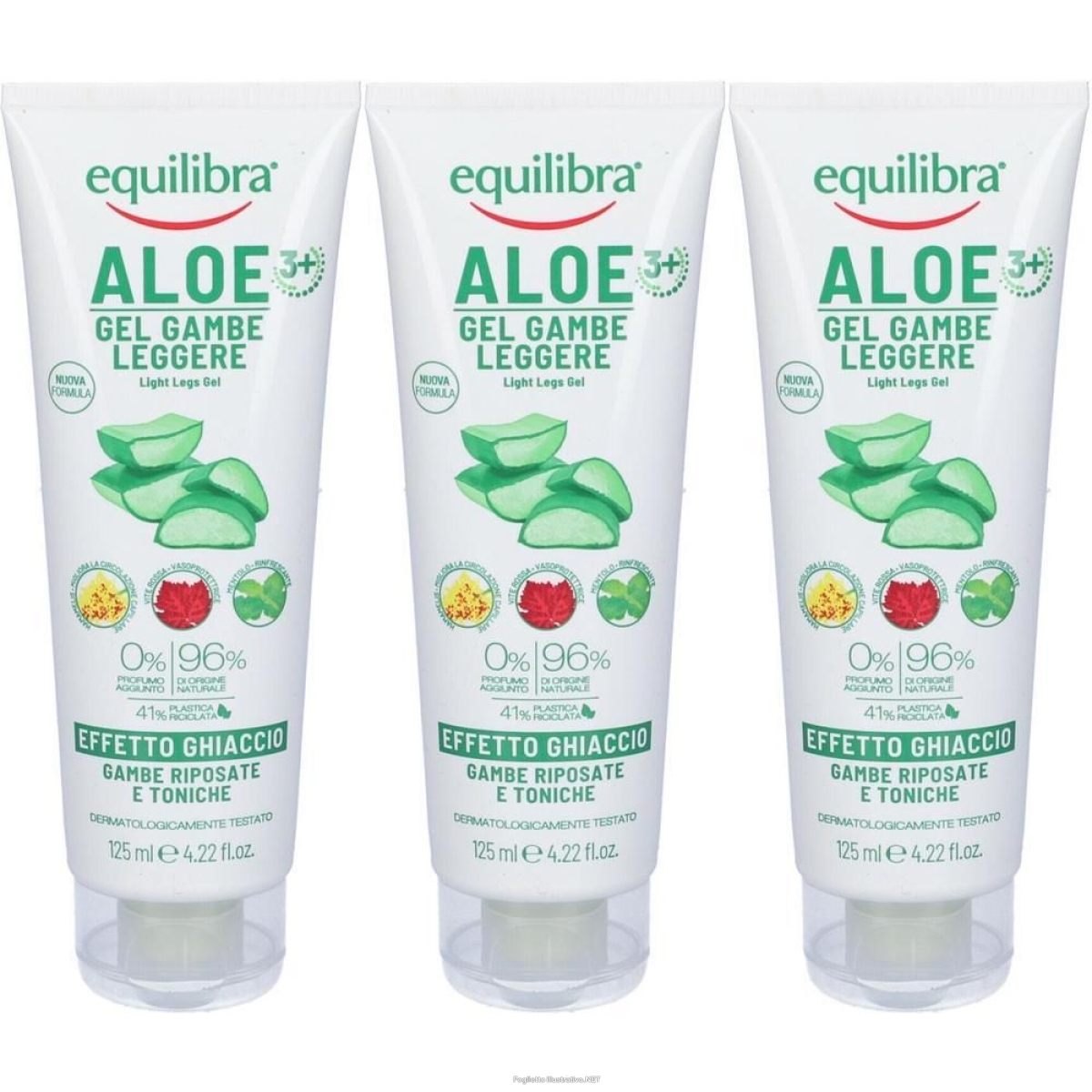 Acquista Online equilibra aloe gel gambe leggere 3x125 ml e Cerca l'offerta più bassa