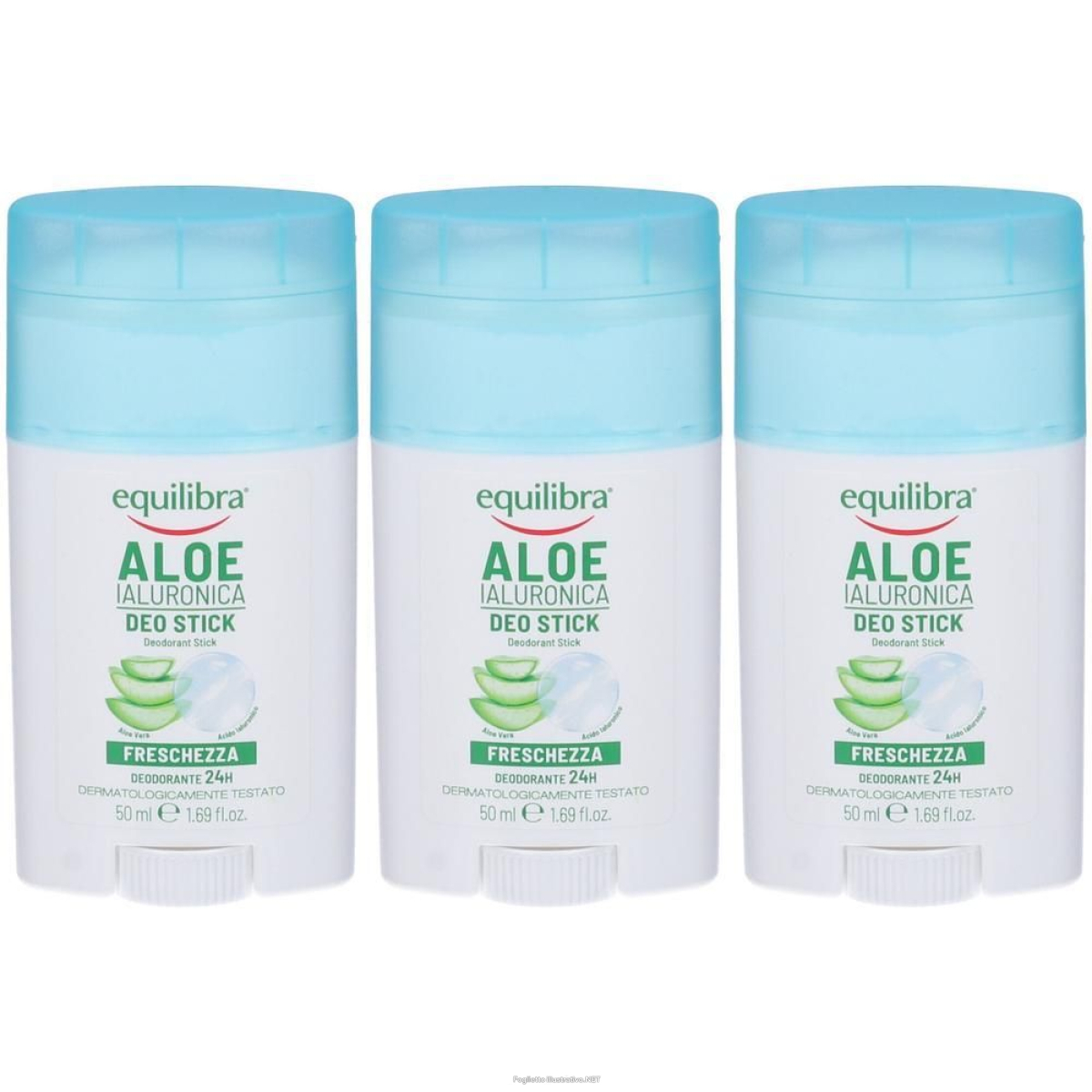 Acquista Online equilibra aloe ialuronica deo stick 3x50 ml e Cerca l'offerta più bassa