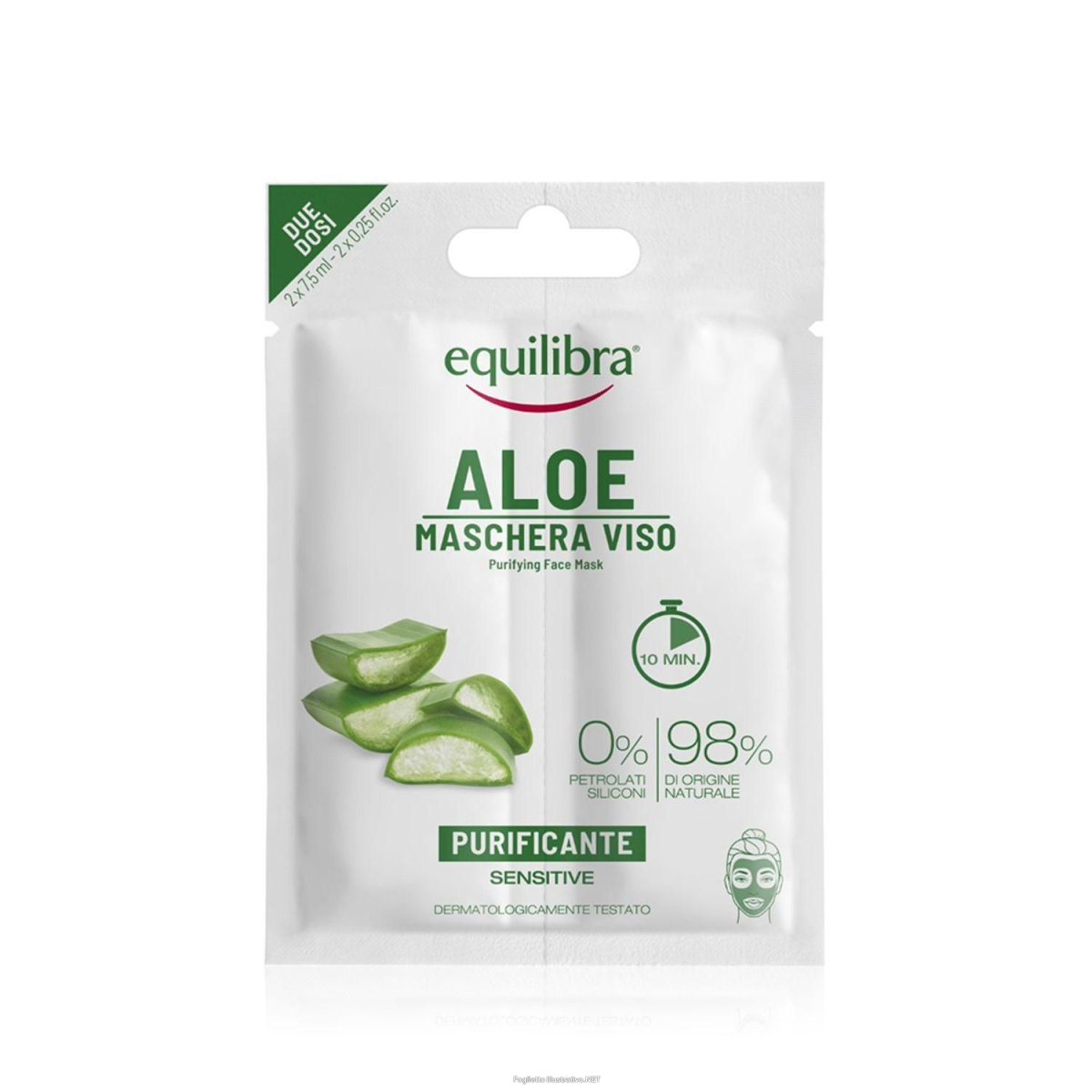 Acquista Online equilibra® aloe maschera viso purificante 4x15 ml e Cerca l'offerta più bassa