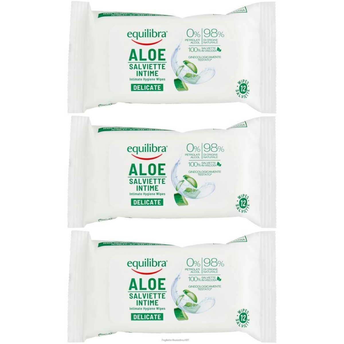 Acquista Online equilibra® aloe salviette intime 3x1 st e Cerca l'offerta più bassa