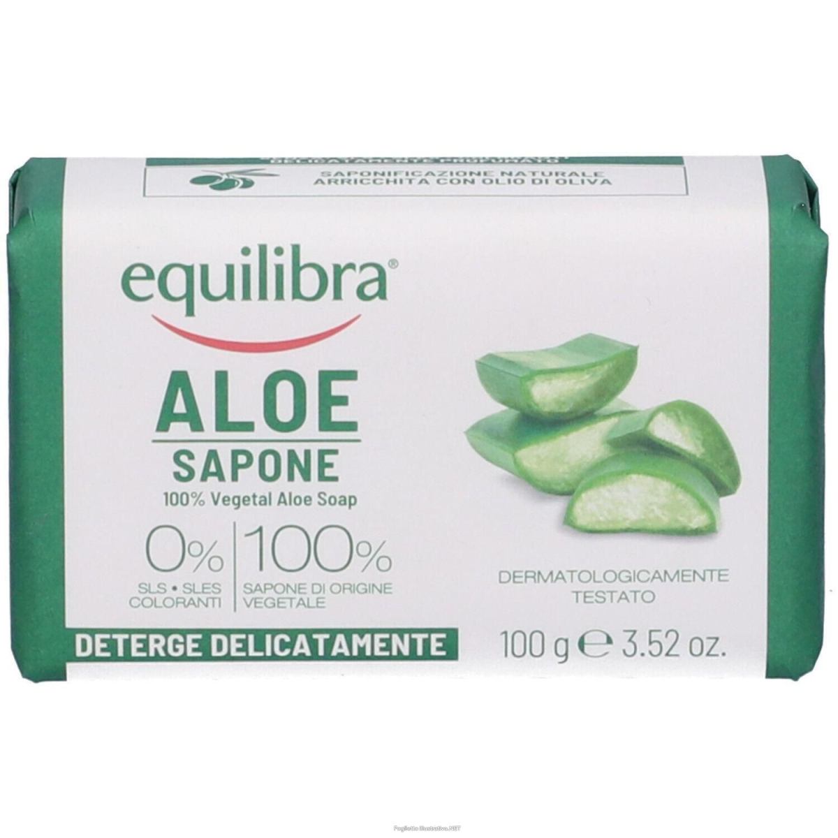 Acquista Online equilibra® aloe sapone 100% vegetale 4x100 ml e Cerca l'offerta più bassa