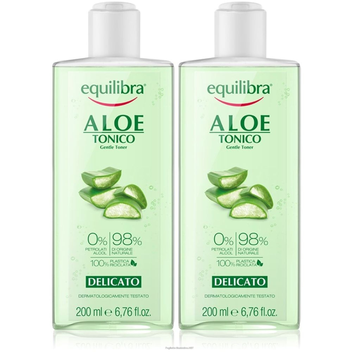 Acquista Online equilibra® aloe tonico gentle toner set da 2 2x200 ml e Cerca l'offerta più bassa