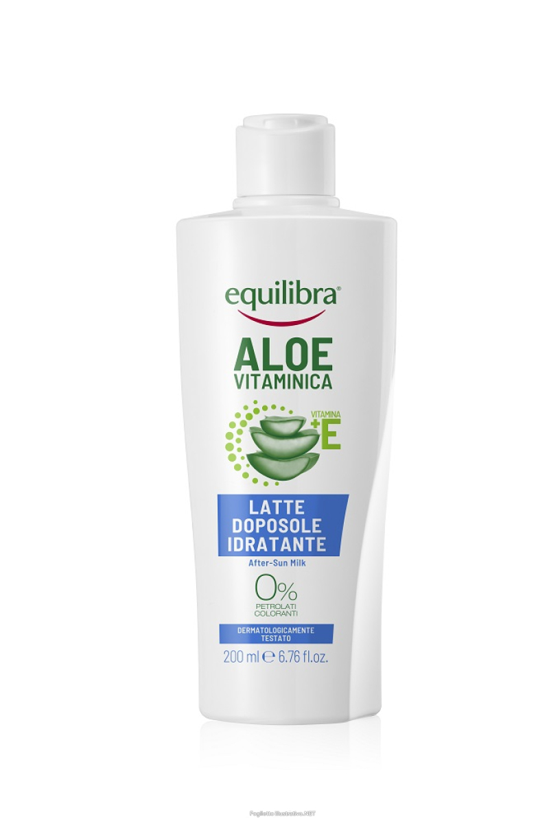 Acquista Online equilibra aloe vitaminica latte doposole 200 ml idratante e nutriente e Cerca l'offerta più bassa