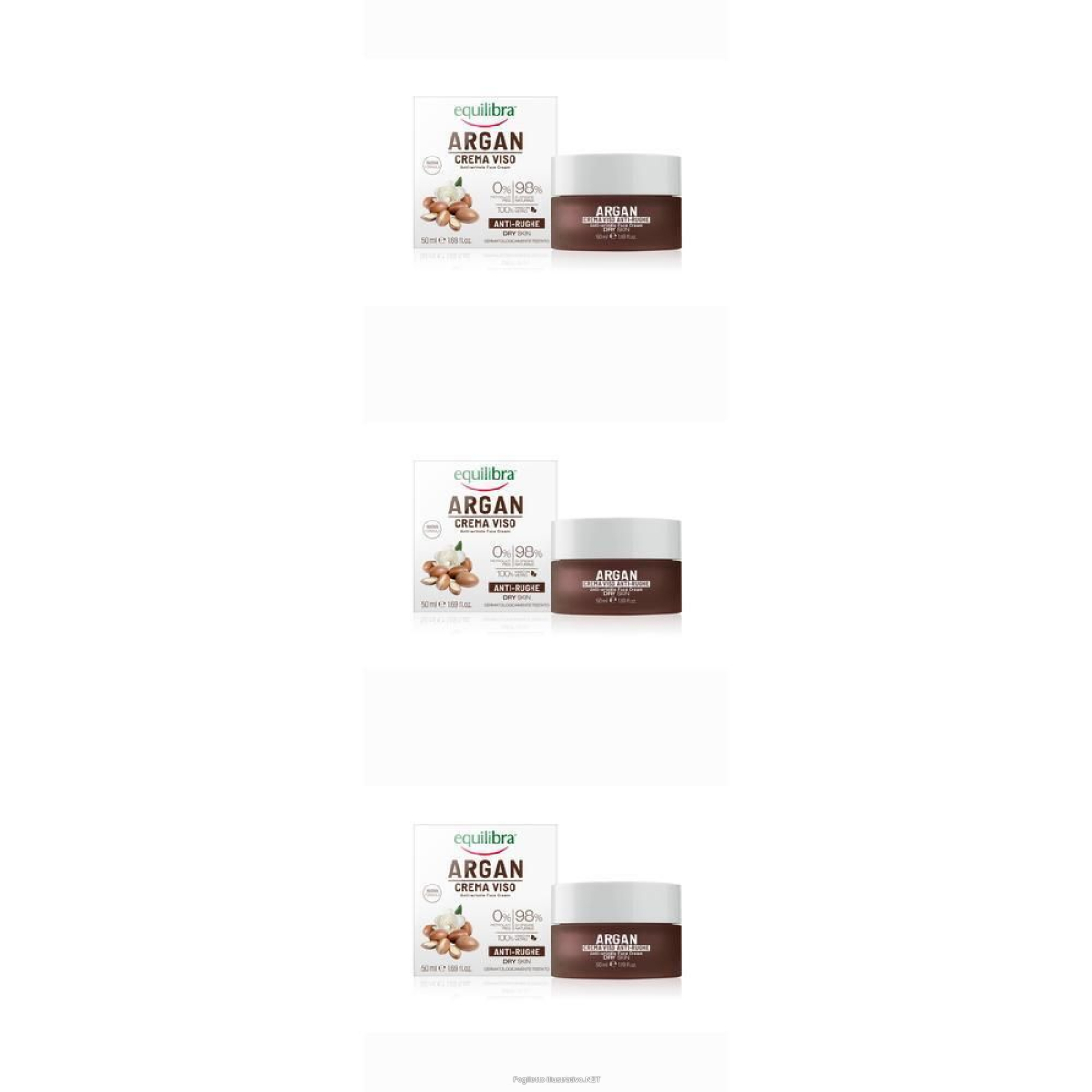 Acquista Online equilibra® argan giovinezza naturale 3x50 ml crema e Cerca l'offerta più bassa
