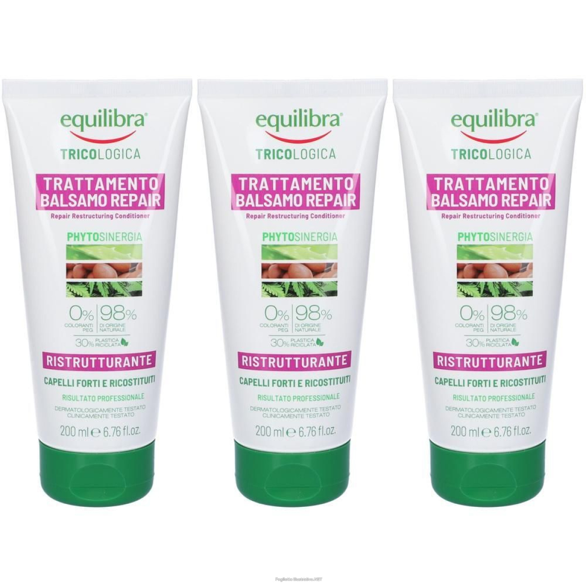 Acquista Online equilibra® balsamo repair ristrutturante 3x200 ml e Cerca l'offerta più bassa