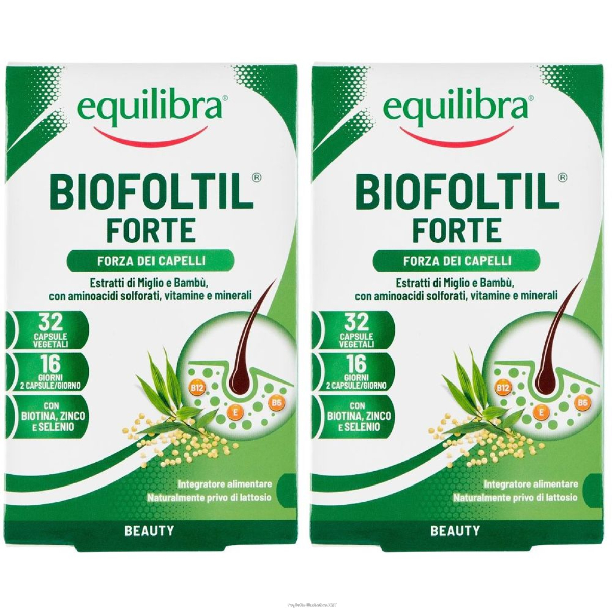 Acquista Online equilibra® biofoltil® forte set da 2 2x36,1 g perle e Cerca l'offerta più bassa