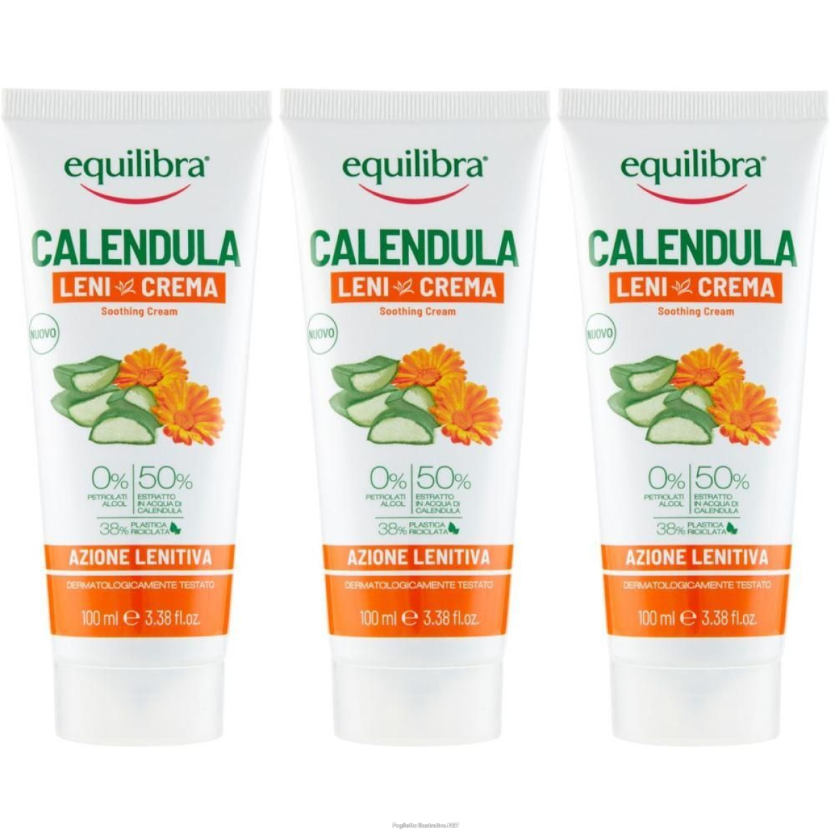 Acquista Online equilibra® calendula leni-crema azione lenitiva 3x100 ml crema e Cerca l'offerta più bassa