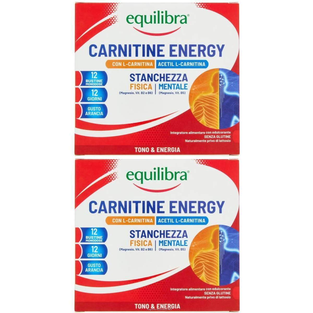 Acquista Online equilibra carnitine energy bustine gusto arancia 2x78 g e Cerca l'offerta più bassa