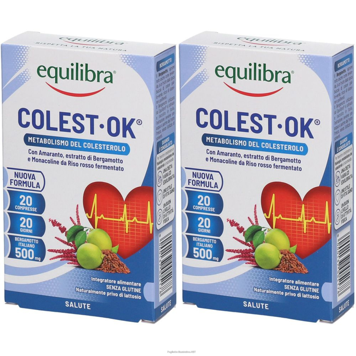 Acquista Online equilibra® colest ok® set da 2 2x24 g compresse e Cerca l'offerta più bassa