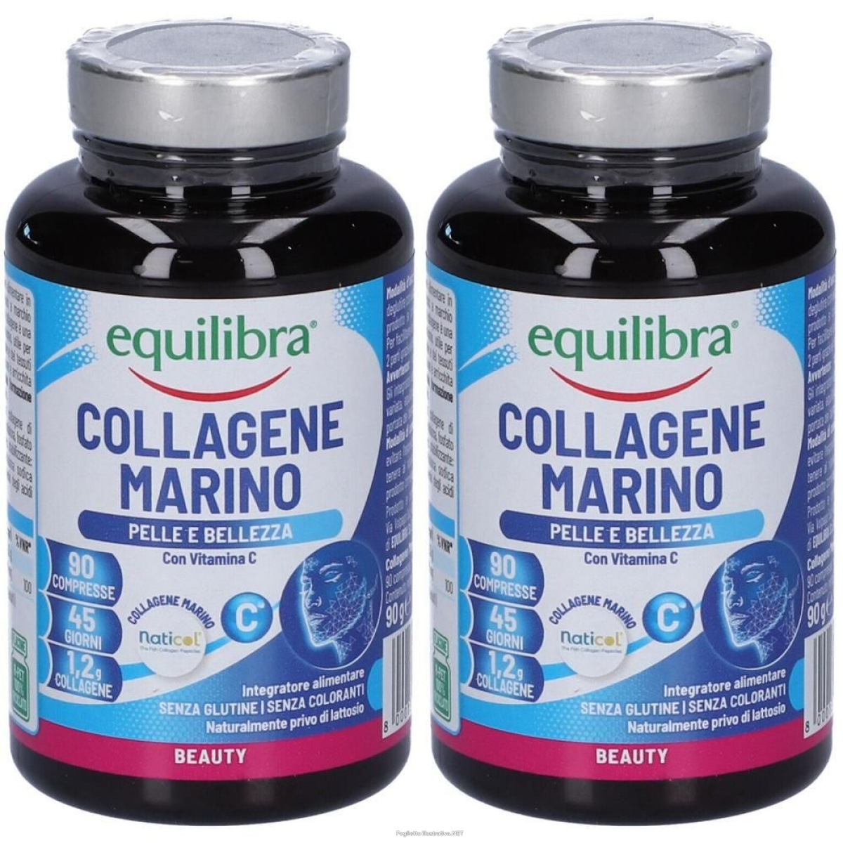 Acquista Online equilibra collagene marino compresse 2x90 g e Cerca l'offerta più bassa