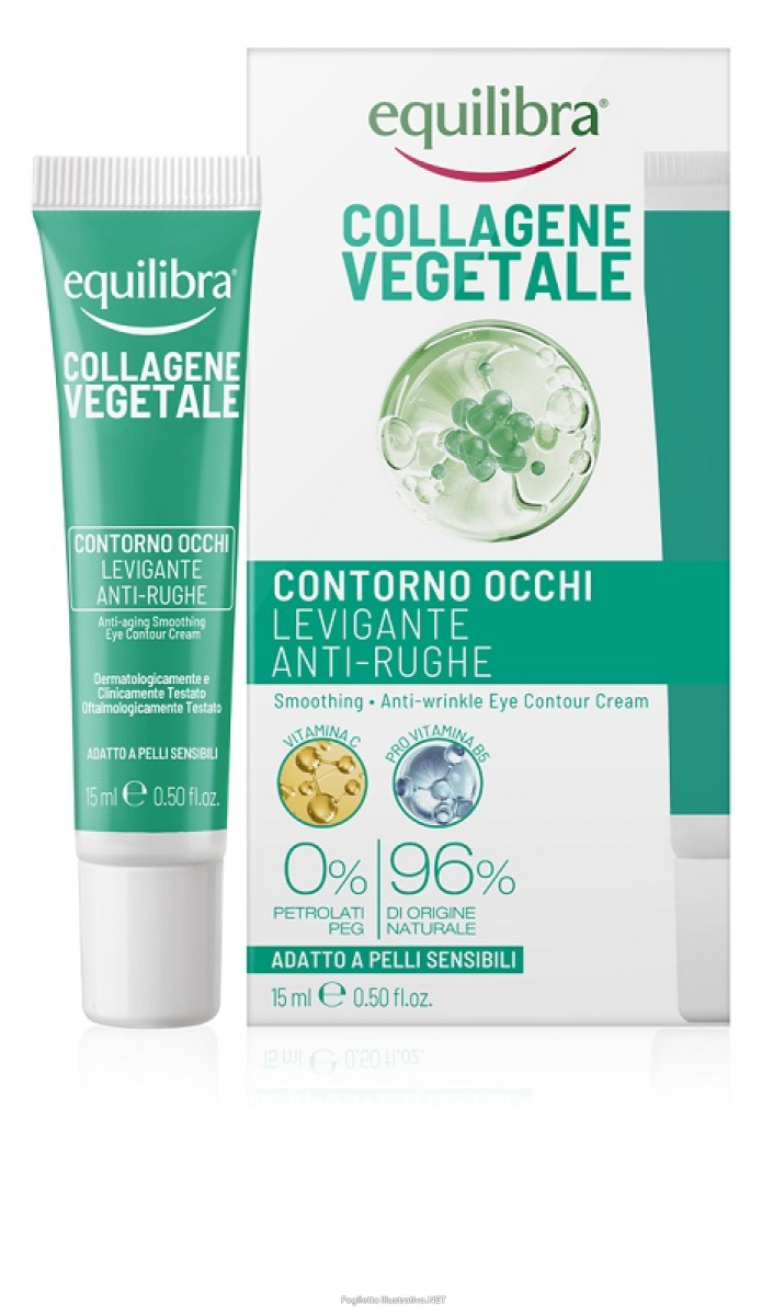 Acquista Online equilibra collagene vegetale contorno occhi levigante anti rughe 15 ml e Cerca l'offerta più bassa