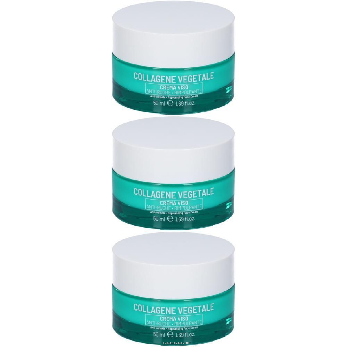 Acquista Online equilibra collagene vegetale crema viso antirughe rimpolpante 3x50 ml e Cerca l'offerta più bassa