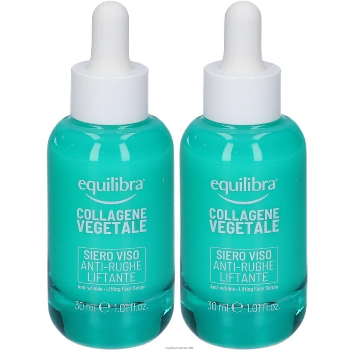 Acquista Online equilibra collagene vegetale siero viso anti-rughe 2x30 ml e Cerca l'offerta più bassa