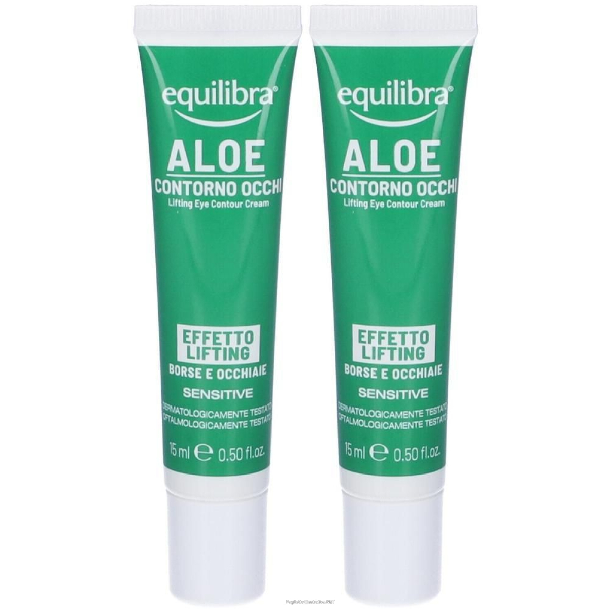 Acquista Online equilibra contorno occhi aloe emulsione 2x15 ml e Cerca l'offerta più bassa