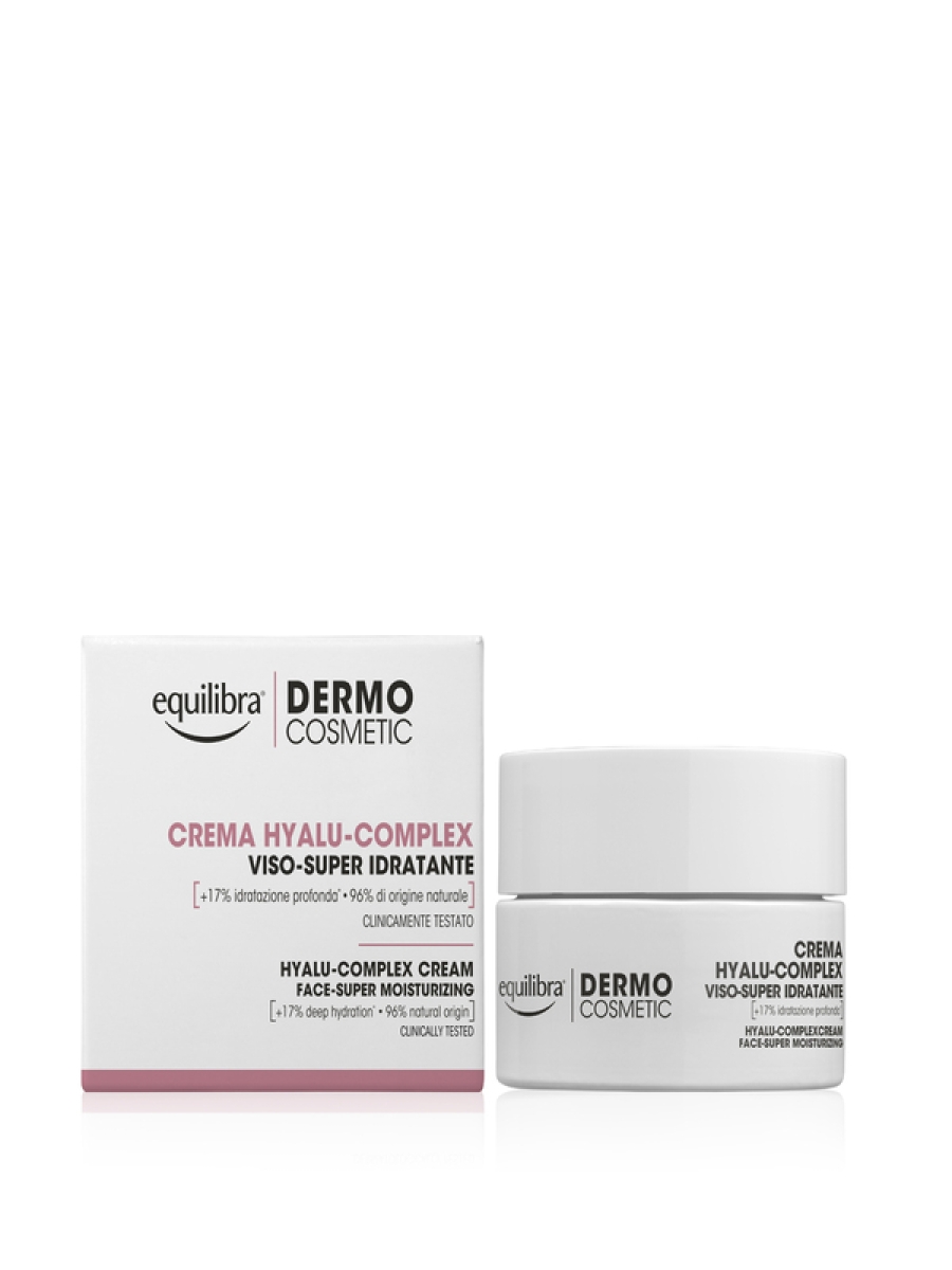 Acquista Online Equilibra dermo cosmetic 50 ml crema hyalu-complex per viso super idratante e Cerca l'offerta più bassa