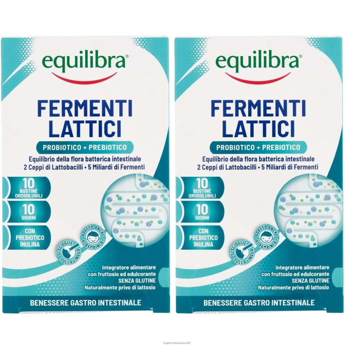 Acquista Online equilibra® fermenti lattici set da 2 2x18 g granuli e Cerca l'offerta più bassa