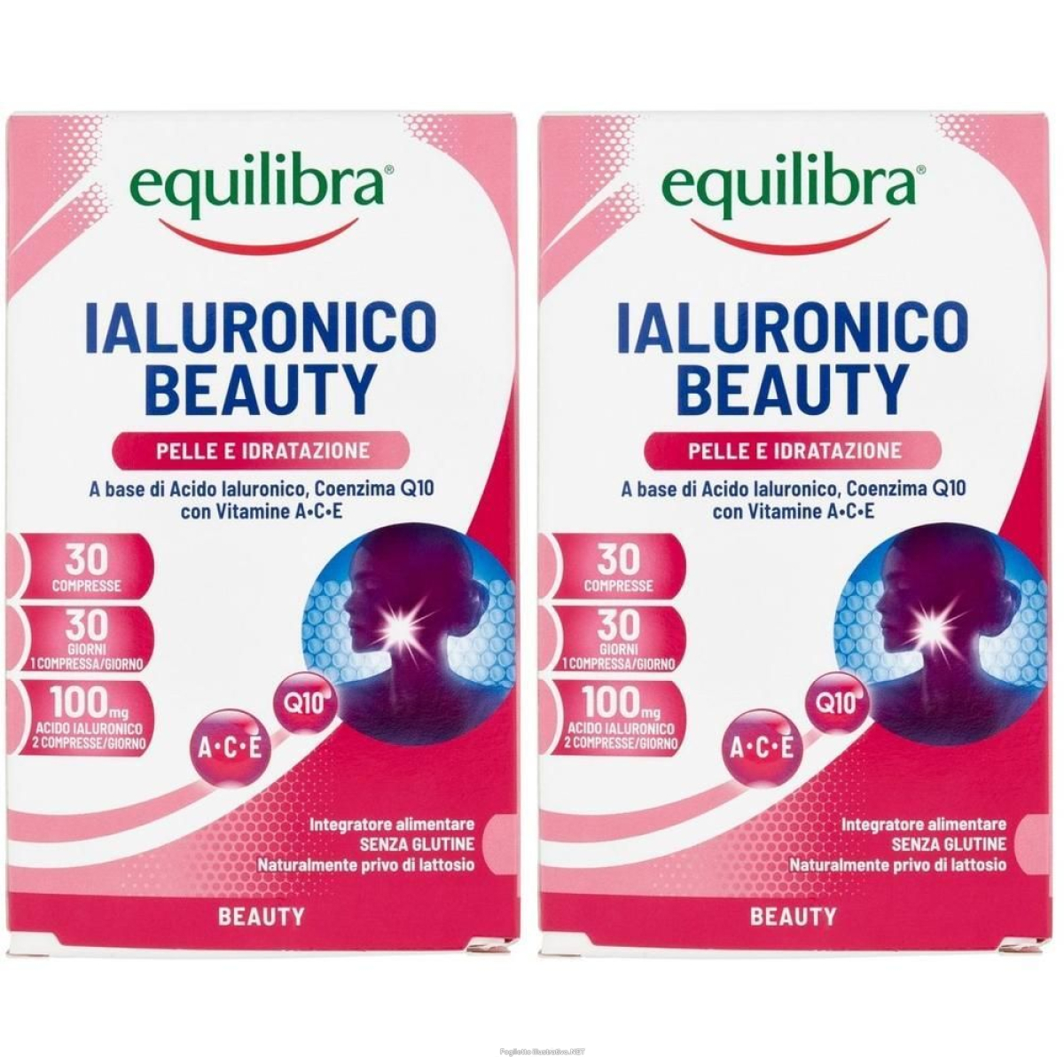 Acquista Online equilibra® ialuronico beauty 2x15,3 g compresse e Cerca l'offerta più bassa