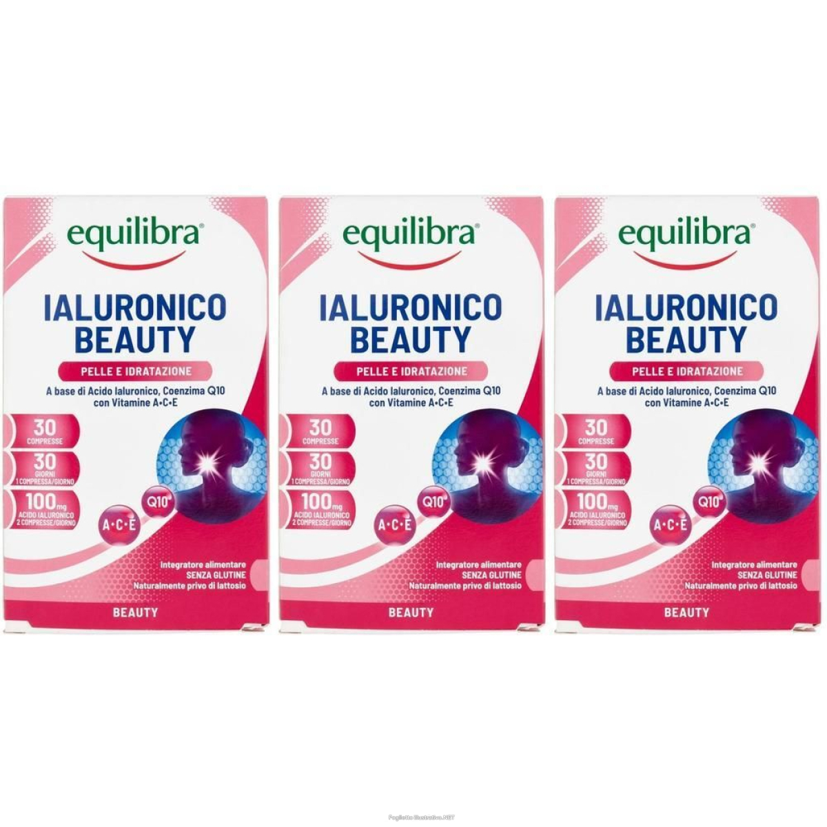 Acquista Online equilibra® ialuronico beauty 3x15,3 g compresse e Cerca l'offerta più bassa