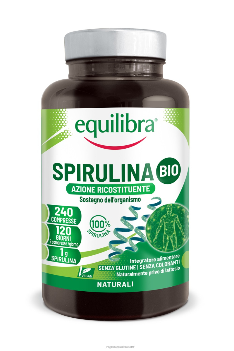 Acquista Online equilibra integratore spirulina bio ad azione ricostituente e di sostegno 240 compresse e Cerca l'offerta più bassa