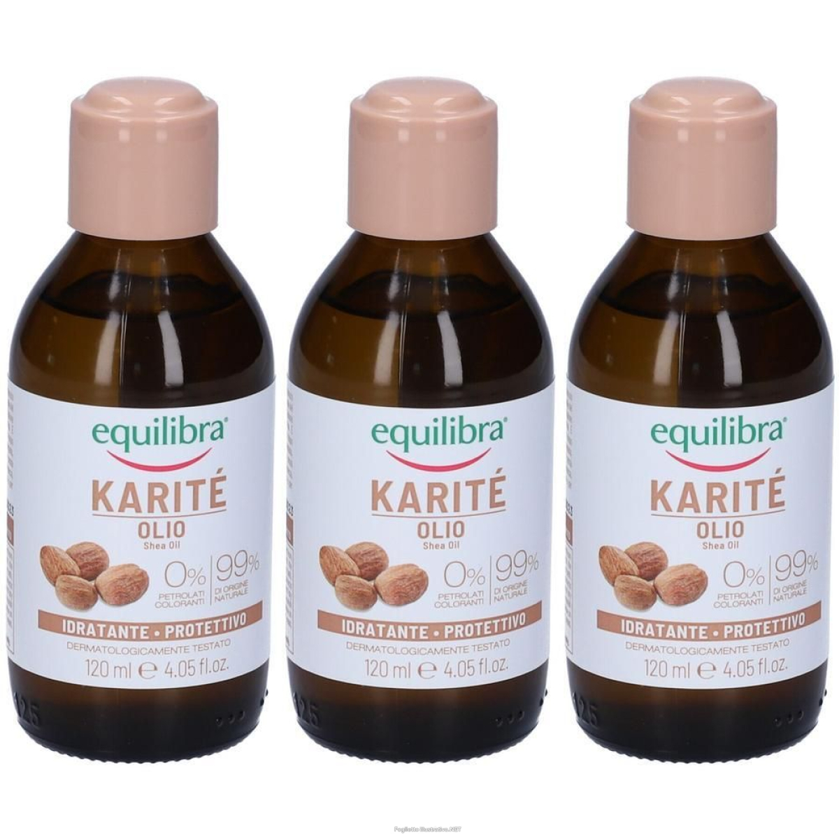 Acquista Online equilibra® karité olio 3x120 ml e Cerca l'offerta più bassa