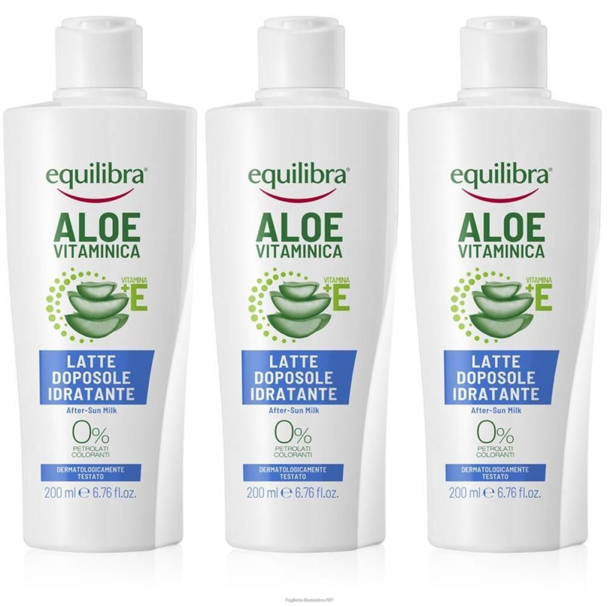 Acquista Online equilibra latte doposole vitaminica 3x200 ml e Cerca l'offerta più bassa