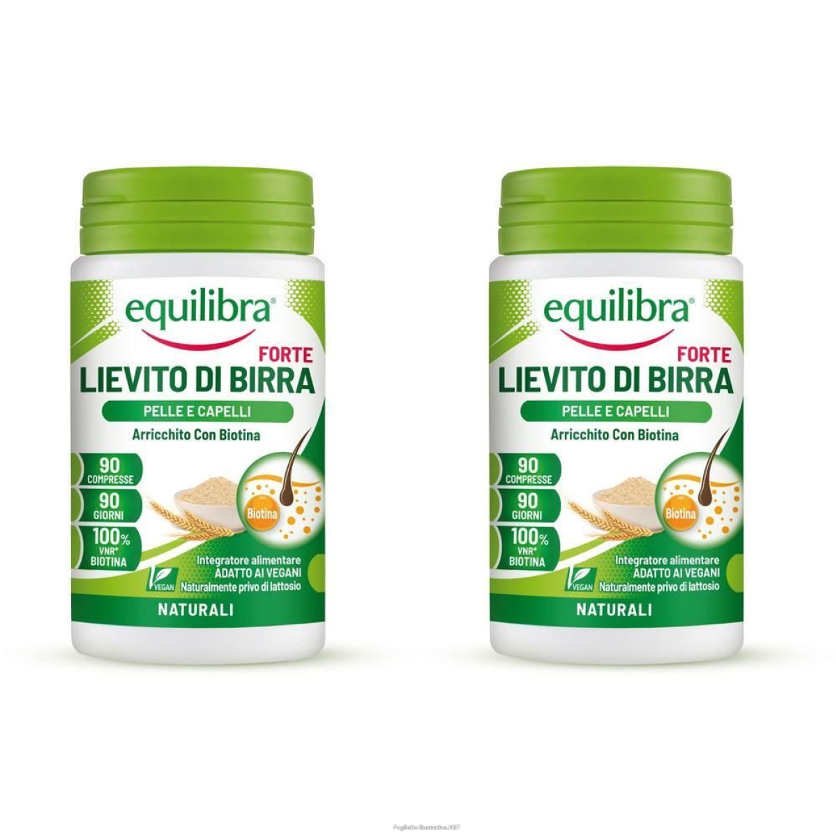 Acquista Online equilibra lievito birra forte 2x45 g compresse e Cerca l'offerta più bassa