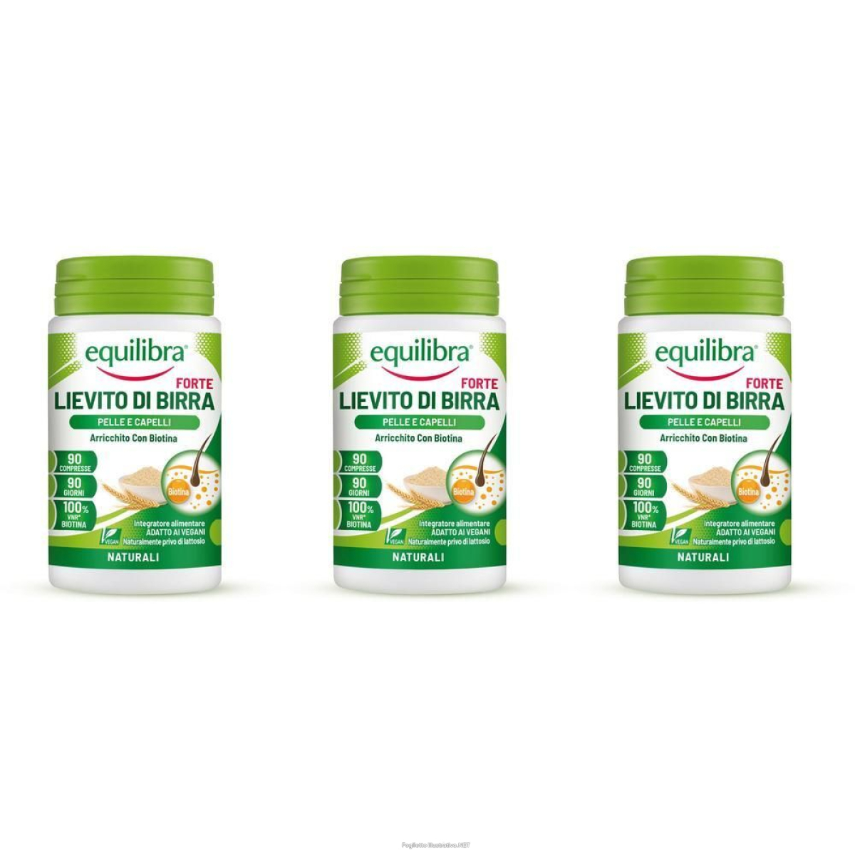 Acquista Online equilibra lievito birra forte 3x45 g compresse e Cerca l'offerta più bassa