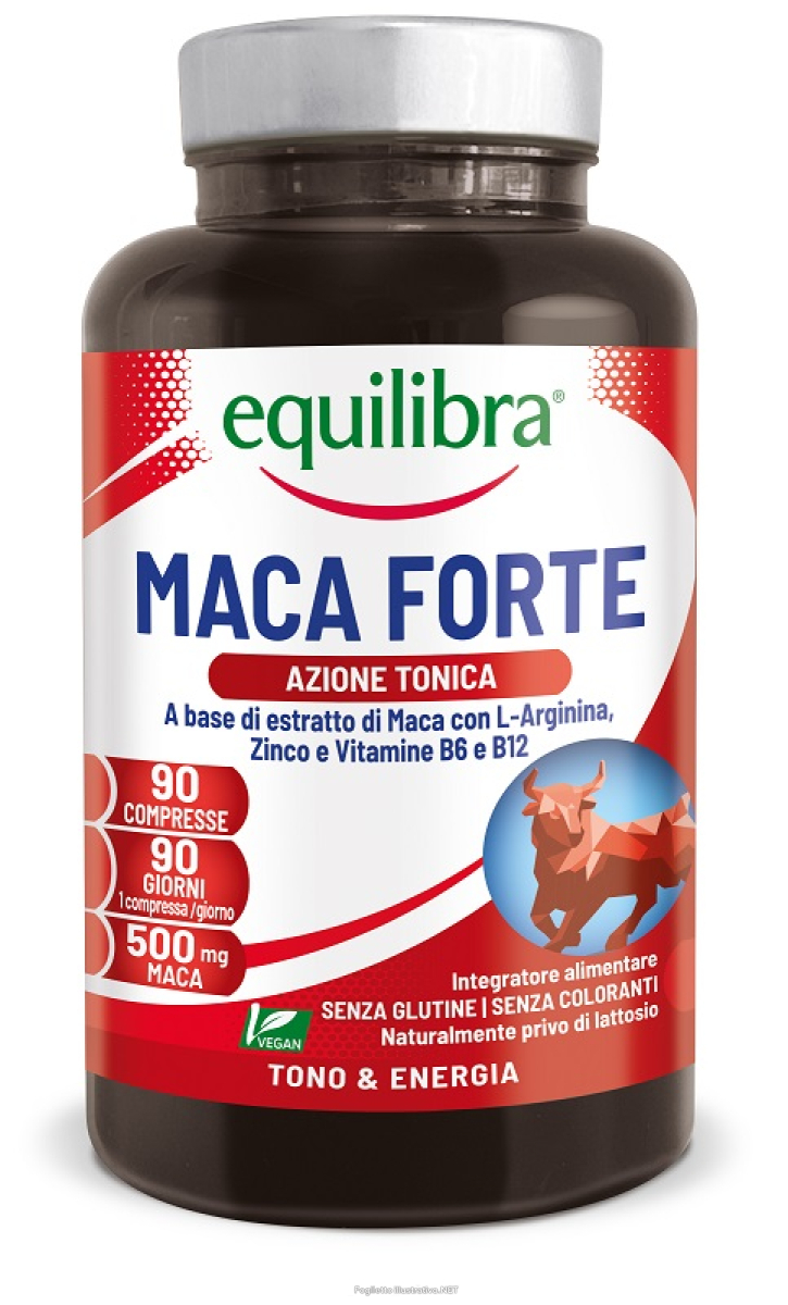 Acquista Online equilibra maca forte integratore per stanchezza fisica e mentale 90 compresse e Cerca l'offerta più bassa
