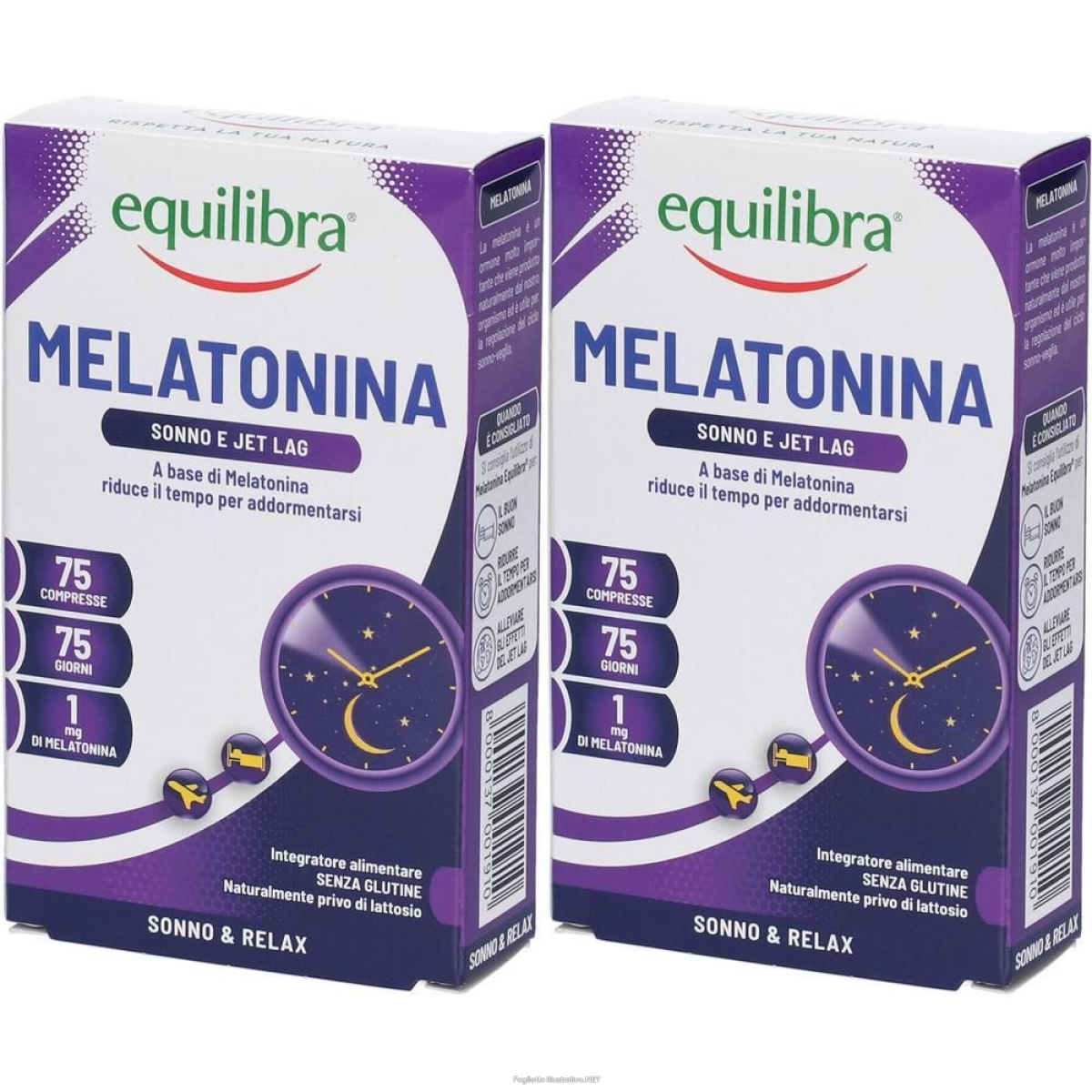 Acquista Online equilibra® melatonina 2x9,37 g compresse e Cerca l'offerta più bassa
