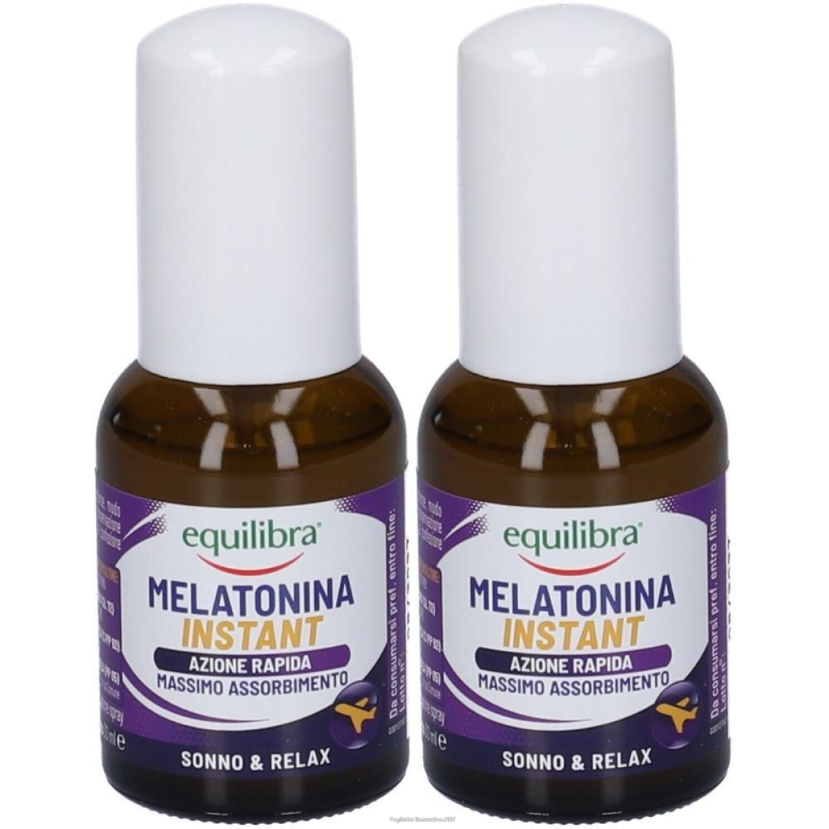 Acquista Online equilibra melatonina instant spray 2x30 ml e Cerca l'offerta più bassa