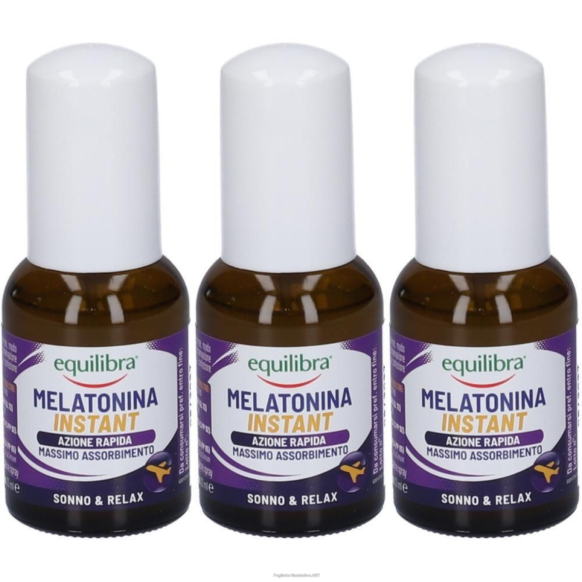 Acquista Online equilibra melatonina instant spray 3x30 ml e Cerca l'offerta più bassa