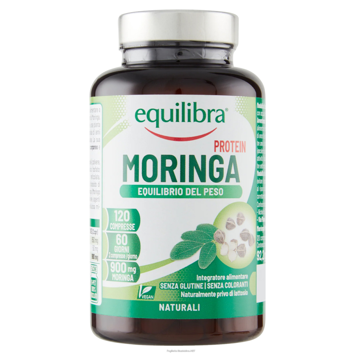 Acquista Online equilibra moringa protein integratore per l'equilibrio del peso corporeo 120 compresse e Cerca l'offerta più bassa