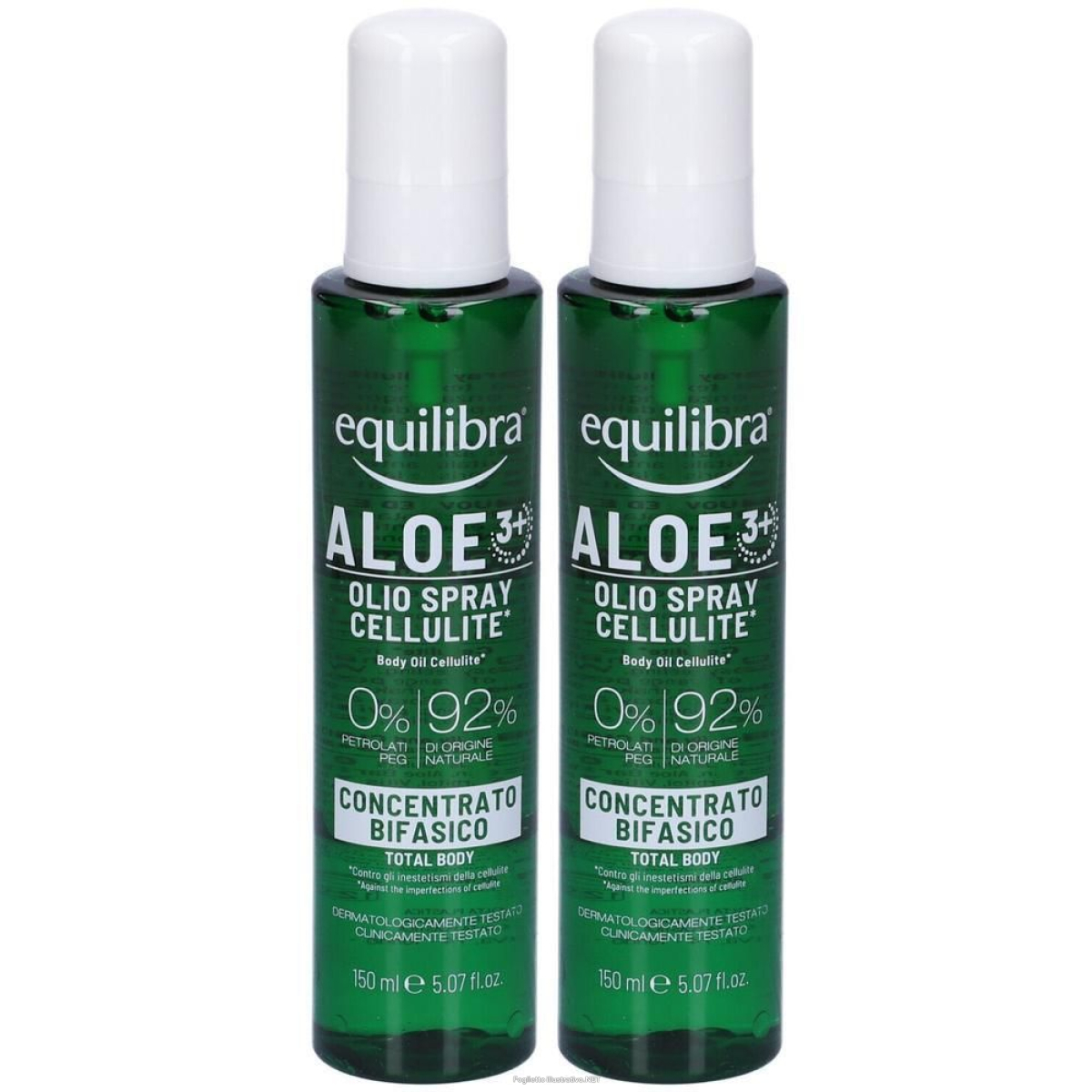 Acquista Online equilibra olio corpo cellulite aloe 2x150 ml e Cerca l'offerta più bassa