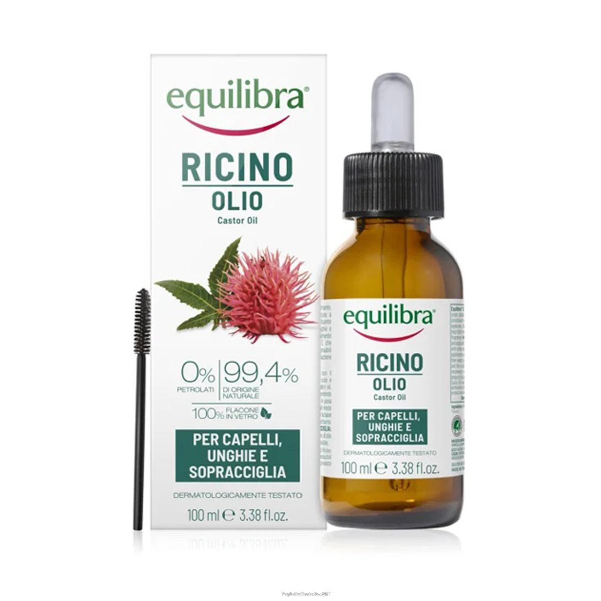 Acquista Online equilibra olio di ricino per capelli, unghie e sopracciglia 100 ml e Cerca l'offerta più bassa