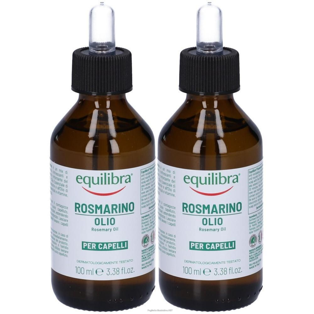 Acquista Online equilibra olio di rosmarino capelli 2x100 ml e Cerca l'offerta più bassa