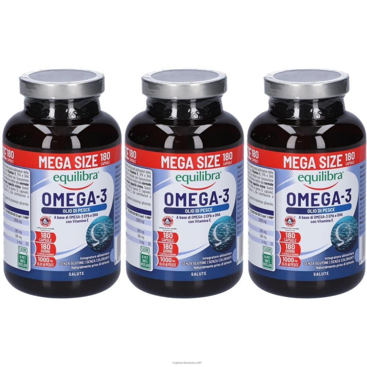 Acquista Online equilibra omega 3 in capsule 3x241,92 g e Cerca l'offerta più bassa