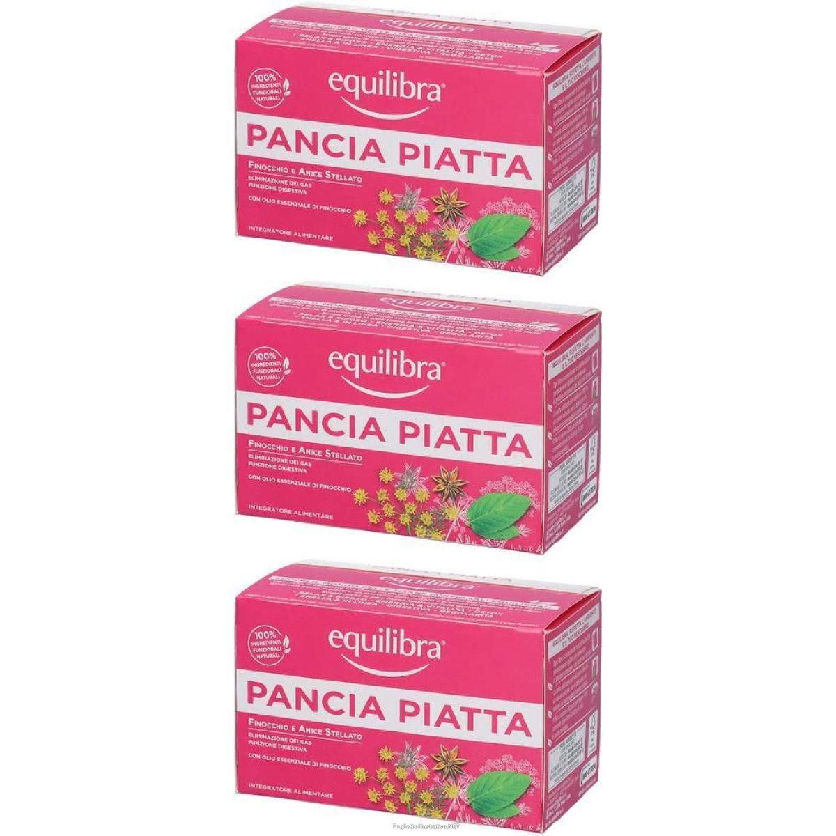 Acquista Online equilibra® pancia piatta finocchio e anice stellato 3x30 g polvere per e Cerca l'offerta più bassa